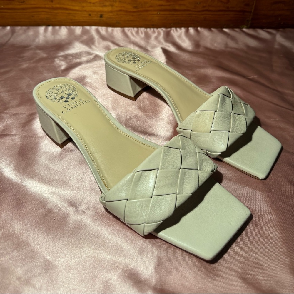 Vince Camuto Semtera Block Heel Slide Sandal